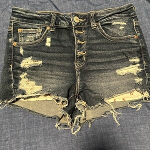 American Eagle All Button Up shorts